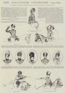 Vapaaehtoisten satavuotisjuhla, 1799-1899